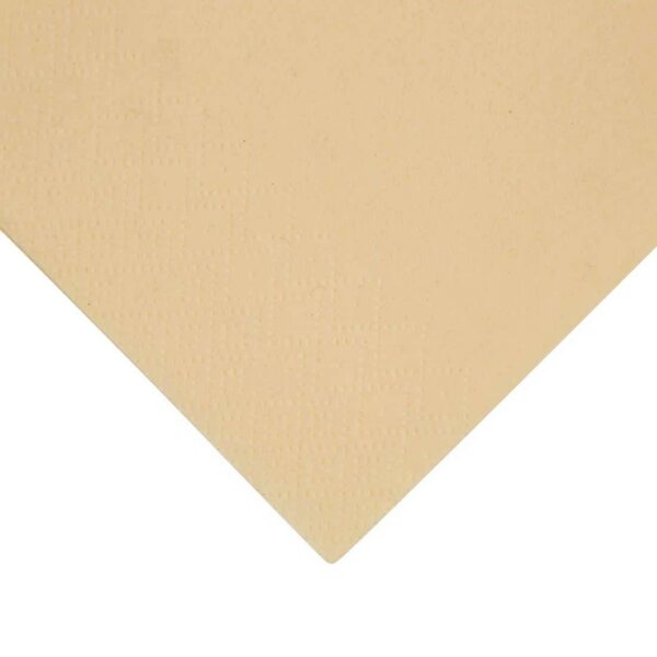 Fiesta Recyclable Dinner Napkin Cream 40x40cm 3ply 1/8 Fold (Pack of 1000) - Image 3