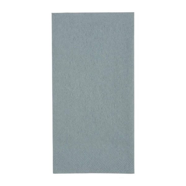 Fiesta Recyclable Dinner Napkin Grey 40x40cm 3ply 1/8 Fold (Pack of 1000) - Image 2