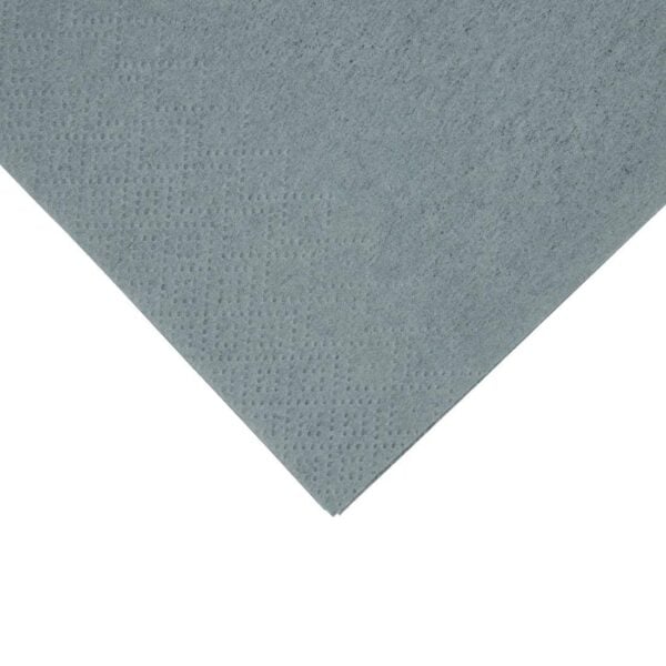 Fiesta Recyclable Dinner Napkin Grey 40x40cm 3ply 1/8 Fold (Pack of 1000) - Image 3