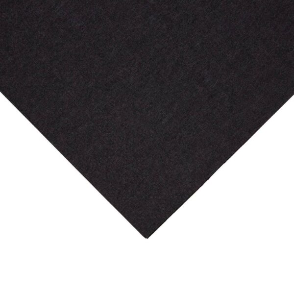 Fiesta Recyclable Dinner Napkin Black 40x40cm 3ply 1/8 Fold (Pack of 1000) - Image 3