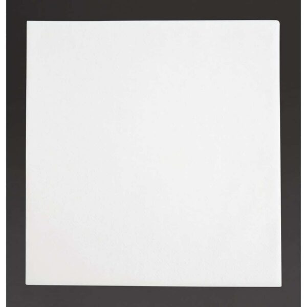 Fiesta Recyclable Premium Tablin Dinner Napkin White 40x40cm Airlaid 1/4 Fold (Pack of 500) - Image 2