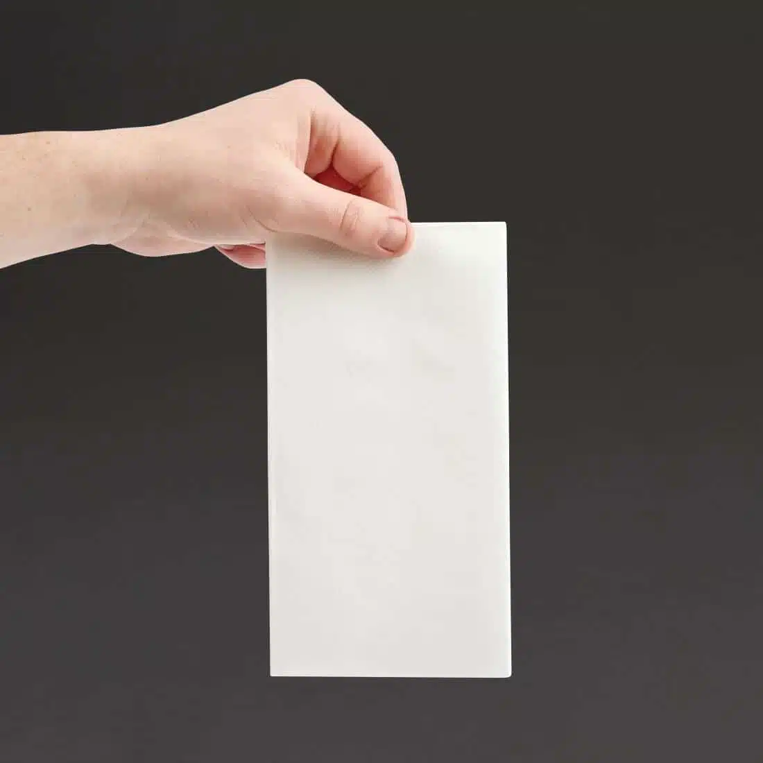 Fiesta Recyclable Premium Tablin Dinner Napkin White 40x40cm (Pack of 500) - Image 2