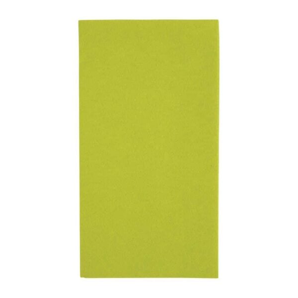 Fiesta Recyclable Premium Tablin Dinner Napkin Kiwi 40x40cm Airlaid 1/8 Fold (Pack of 500) - Image 2