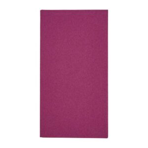 Fiesta Recyclable Premium Tablin Dinner Napkin Plum 40x40cm Airlaid 1/8 Fold (Pack of 500)