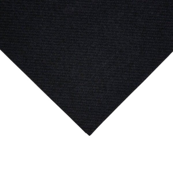 Fiesta Recyclable Premium Tablin Dinner Napkin Black 40x40cm Airlaid 1/8 Fold (Pack of 500) - Image 3