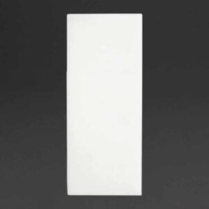 Fiesta Recyclable Premium Tablin Dinner Napkin White 48x40cm Airlaid Pocket Fold (Pk 400)