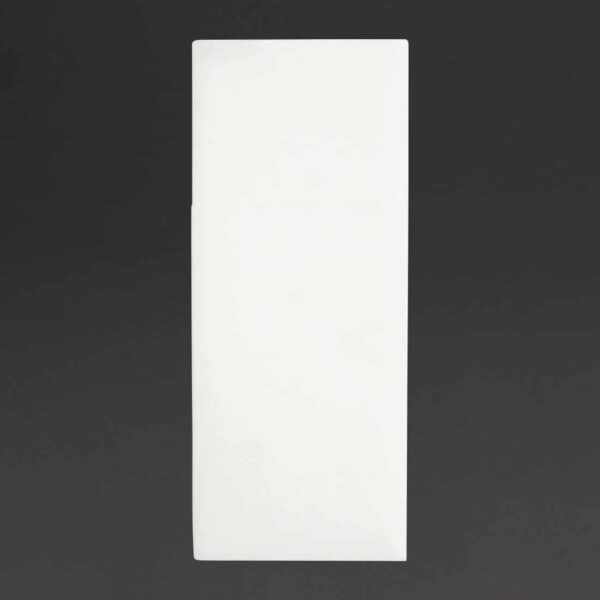 Fiesta Recyclable Premium Tablin Dinner Napkin White 48x40cm Airlaid Pocket Fold (Pk 400) - Image 2