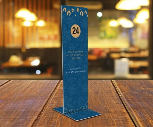 Christmas Tall Table Number - Image 3