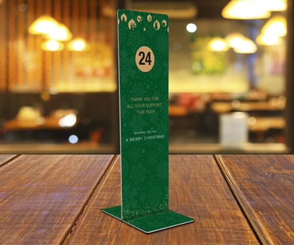 Christmas Tall Table Number - Image 4
