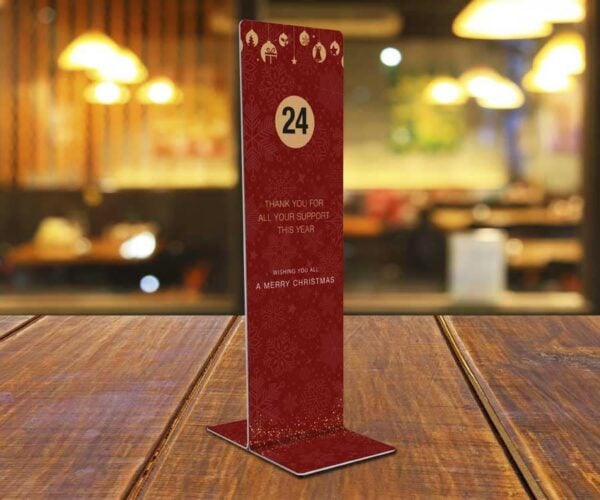 Christmas Tall Table Number - Image 5