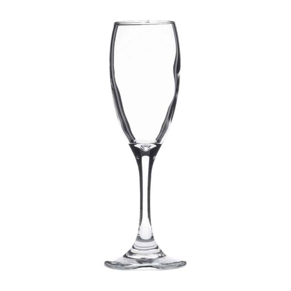 Libbey Teardrop Champagne Flutes 170ml/6oz LCE at 125ml (Pack of 12)