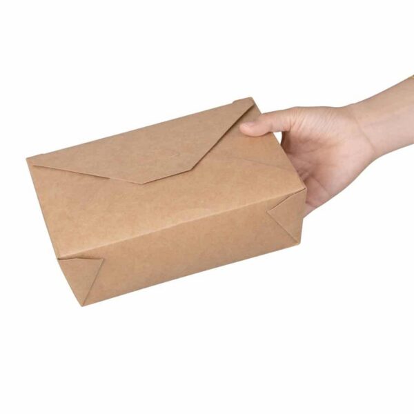 Fiesta Cardboard Takeaway Food Containers 197mm (Pack of 200) - Image 4