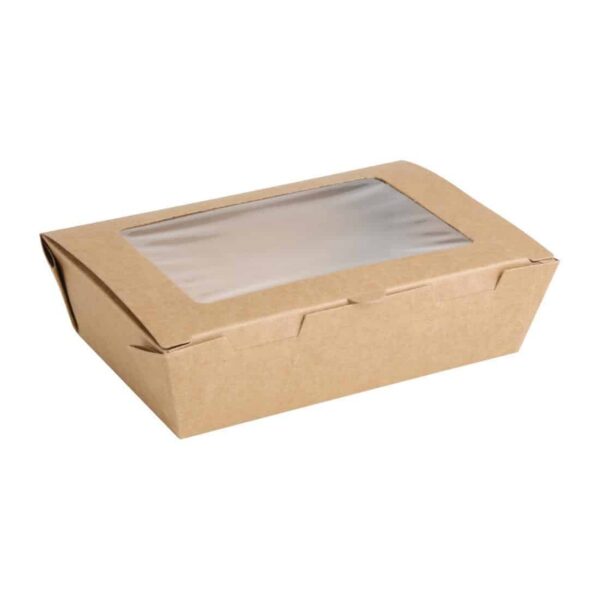 Fiesta Salad Box with PET Window 700ml (Pack of 200) - Image 2