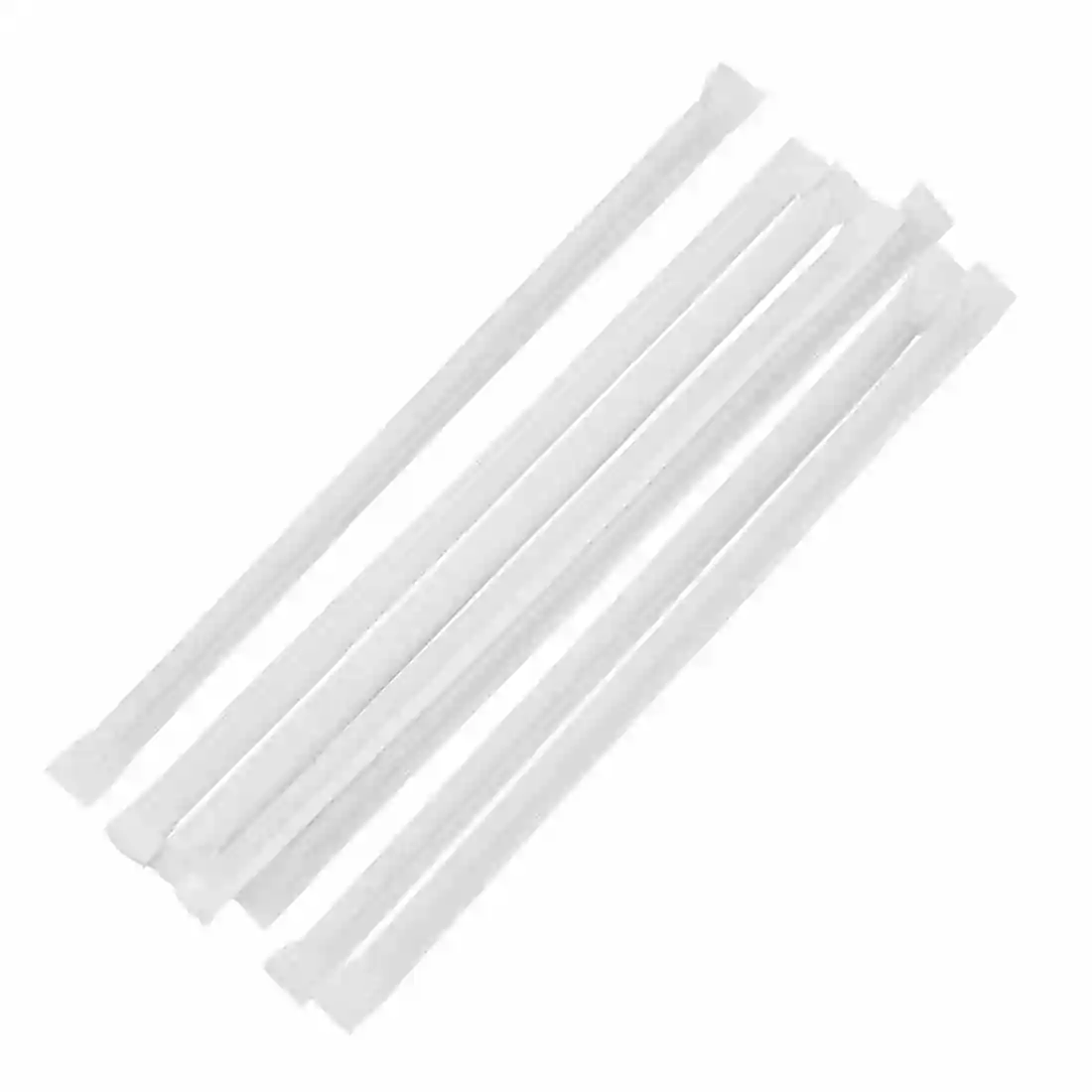 Fiesta Compostable Individually Wrapped Paper Straws Black (Pack of 250) - Image 5