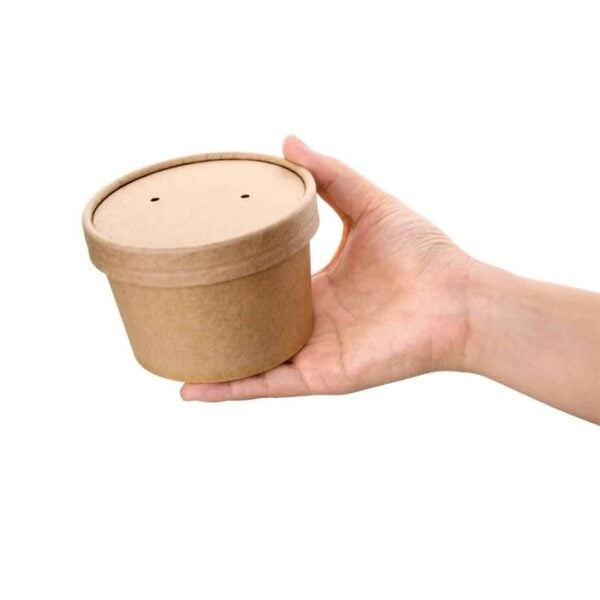Fiesta Recyclable Soup Containers 230ml/8oz 98mm (Pack of 500) - Image 5