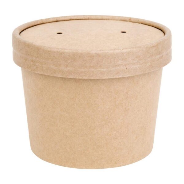 Fiesta Recyclable Soup Containers 340ml/12oz 98mm (Pack of 500) - Image 3