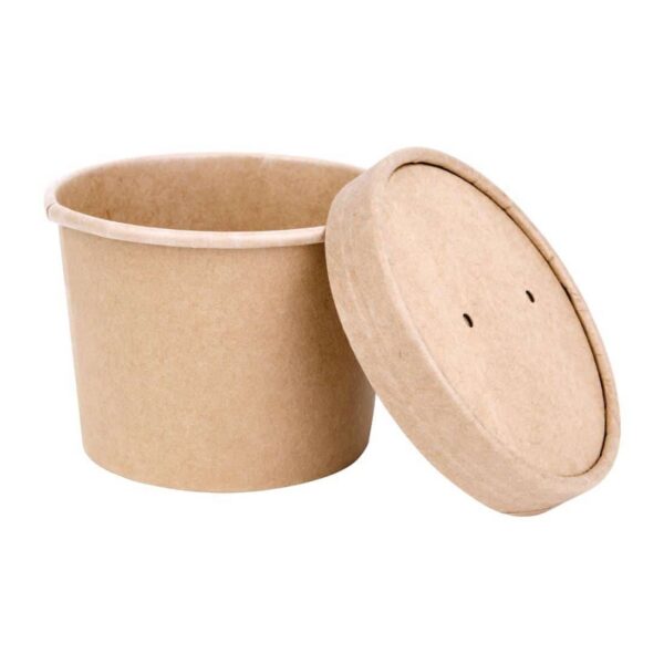 Fiesta Recyclable Soup Containers 340ml/12oz 98mm (Pack of 500) - Image 4