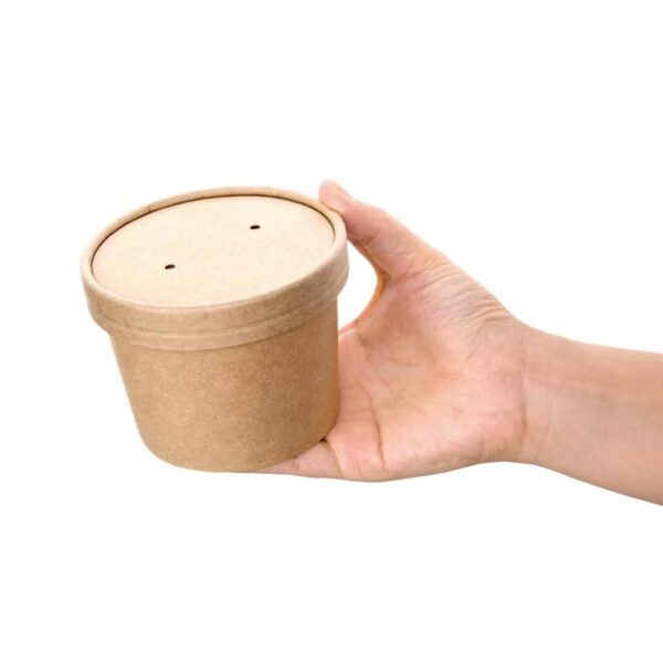 Fiesta Recyclable Soup Containers 340ml/12oz 98mm (Pack of 500) - Image 5