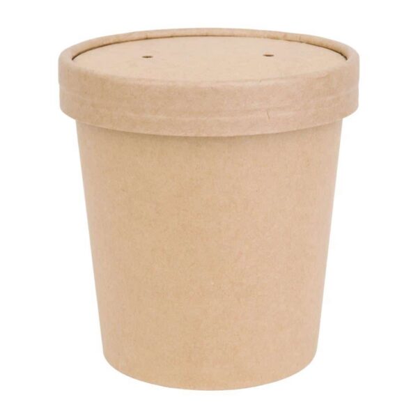 Fiesta Recyclable Soup Containers 455ml/16oz 98mm (Pack of 500) - Image 3