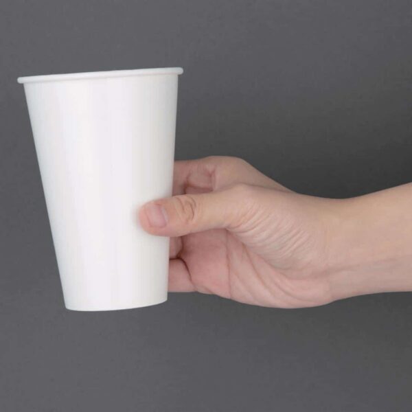 Fiesta Recyclable Cold Paper Cup 16oz 90mm (Pack of 1000) - Image 3