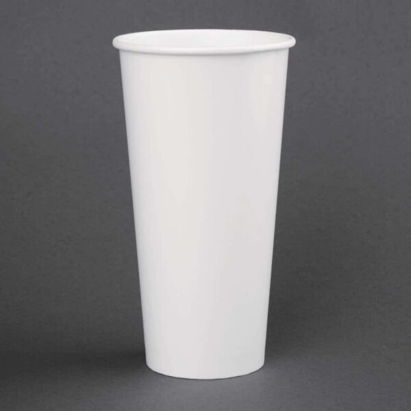 Fiesta Recyclable Cold Paper Cup 22oz 90mm (Pack of 1000) - Image 2
