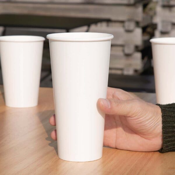 Fiesta Recyclable Cold Paper Cup 22oz 90mm (Pack of 1000) - Image 5
