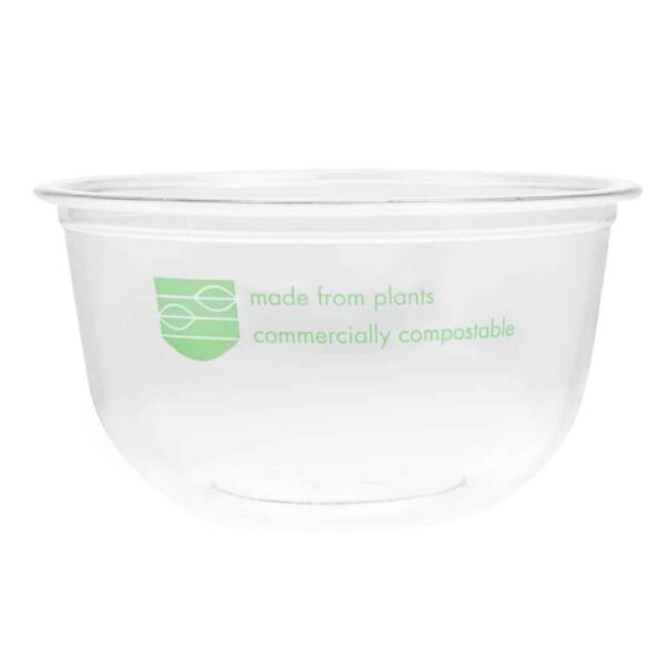 Vegware 96-Series Compostable PLA Deli Pots 8oz (Pack of 1000) - Image 1