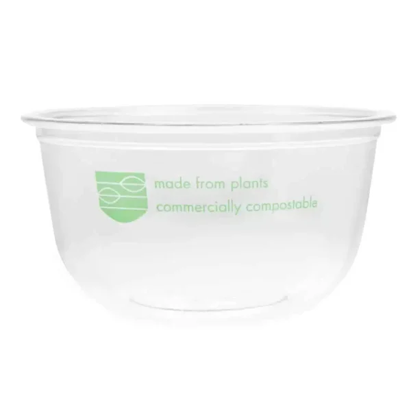 Vegware 96-Series Compostable PLA Deli Pots 8oz (Pack of 1000) - Image 1