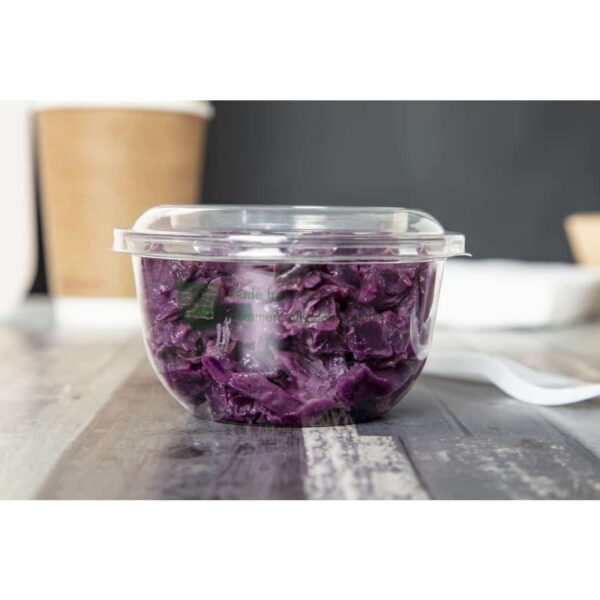 Vegware 96-Series Compostable PLA Deli Pots 8oz (Pack of 1000) - Image 6