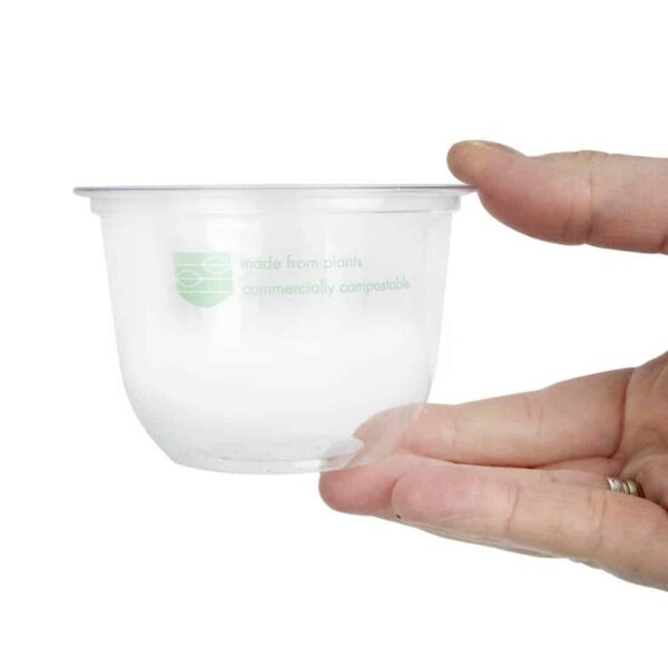 Vegware 96-Series Compostable PLA Deli Pots 10oz (Pack of 1000) - Image 5