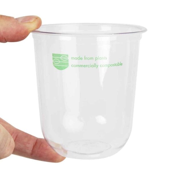 Vegware 96-Series Compostable PLA Deli Pots 16oz (Pack of 1000) - Image 5
