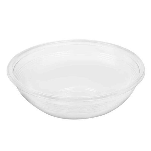 Vegware 185-Series Compostable Bon Appetit Wide PLA Salad Bowls 24oz (Pack of 300) - Image 3