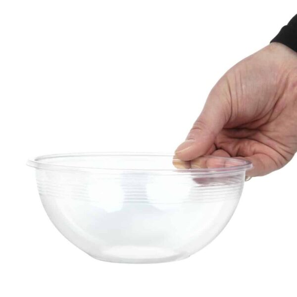 Vegware 185-Series Compostable Bon Appetit Wide PLA Salad Bowls 32oz (Pack of 300) - Image 5
