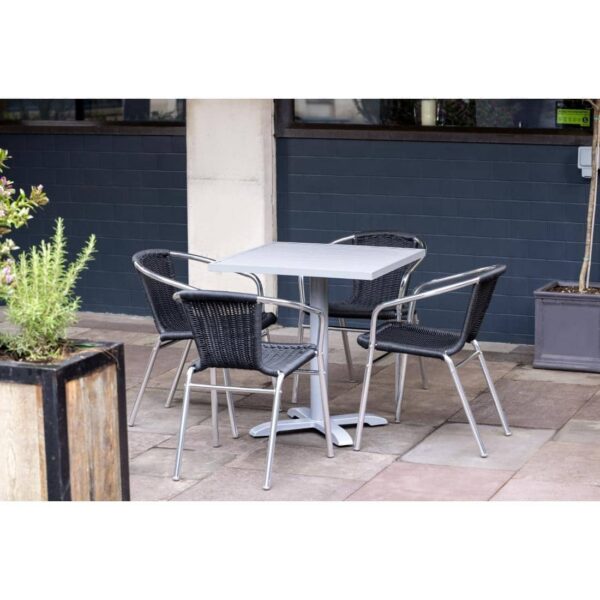 Bolero Cast Iron Table Base Grey - Image 8