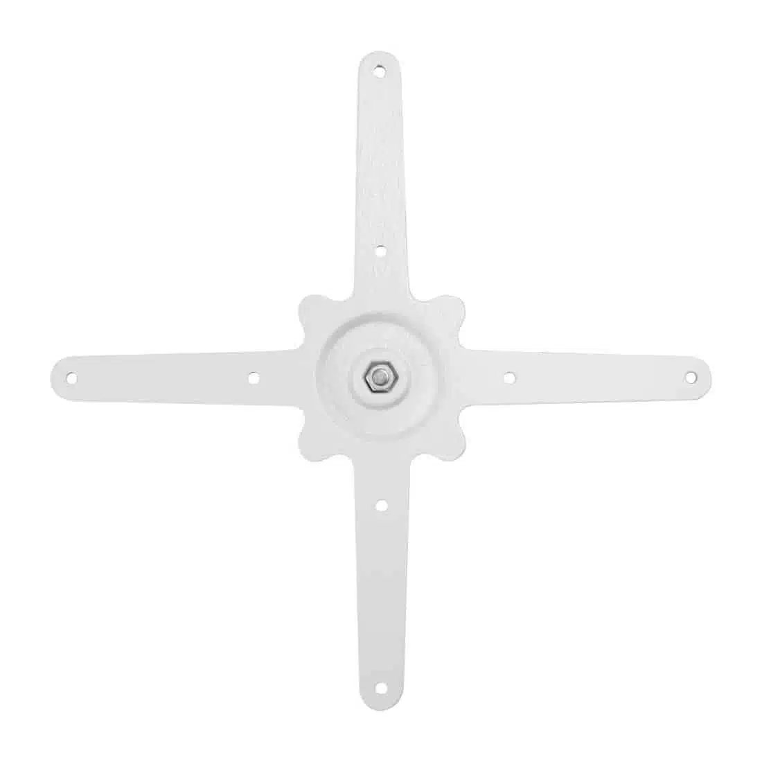 Bolero Cast Iron Round Table Base White - Image 4