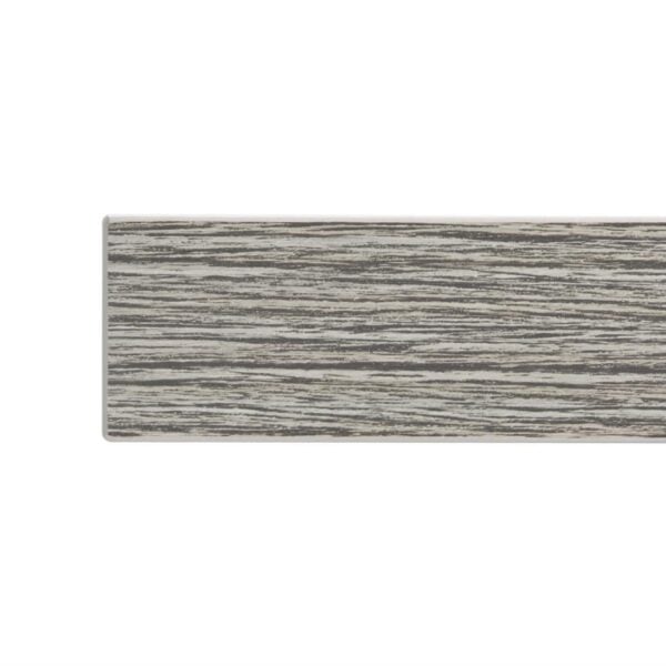 Bolero Pre-Drilled Square Melamine Table Top Ash Grey 600mm - Image 4