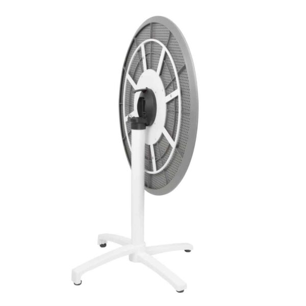 Bolero Folding Polypropylene Table 800mm Dark Grey - Image 2