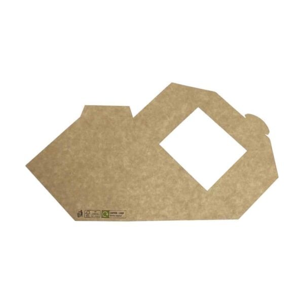 Fiesta Recyclable Standard Sandwich Wedge with PET window 65mm (Pack of 500) - Image 3