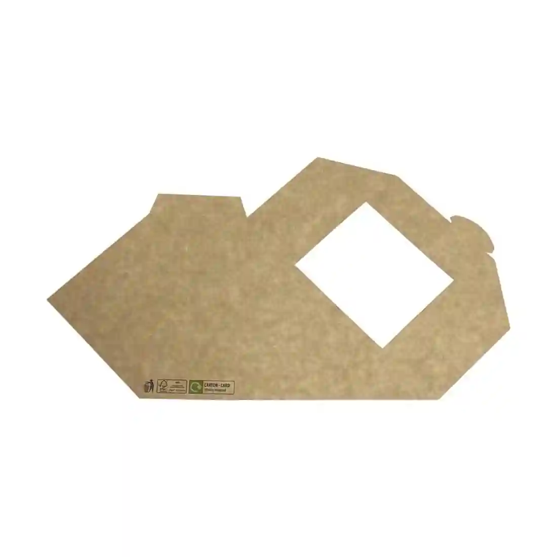 Fiesta Recyclable Deep Sandwich Wedge with PET Window 75mm (Pack of 500) - Image 2