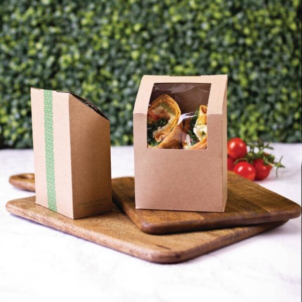 Fiesta Recyclable Wrap Box with PET Window (Pack of 500) - Image 4
