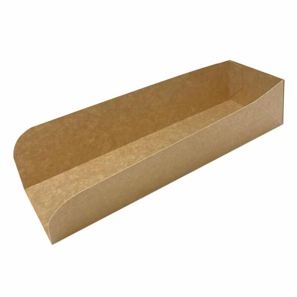Fiesta Recyclable Hot Dog Tray 44x50mm (Pack of 1000) - Image 2