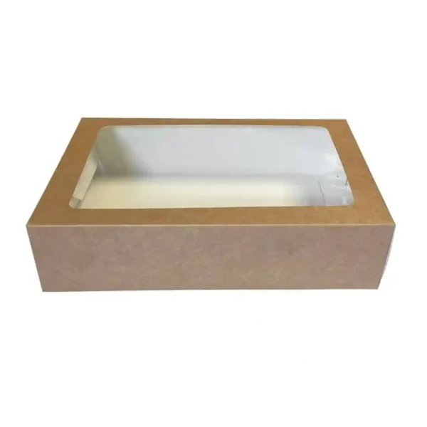 Fiesta Recyclable Platter Box with PET Window (Pack of 25) - Image 1