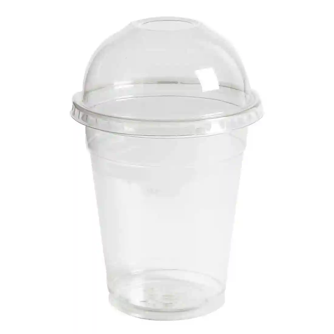 Clear rPET Dome Lid with Hole 95mm (800 pack) - Image 2