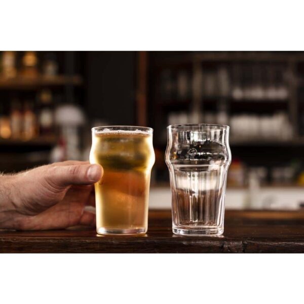 Arcoroc Nonic Beer Glasses 295ml CE Marked (24 Pack) - Image 3