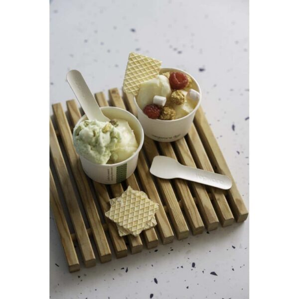 Vegware Paper Ice-Cream Spoon (Pack of 2000) - Image 3