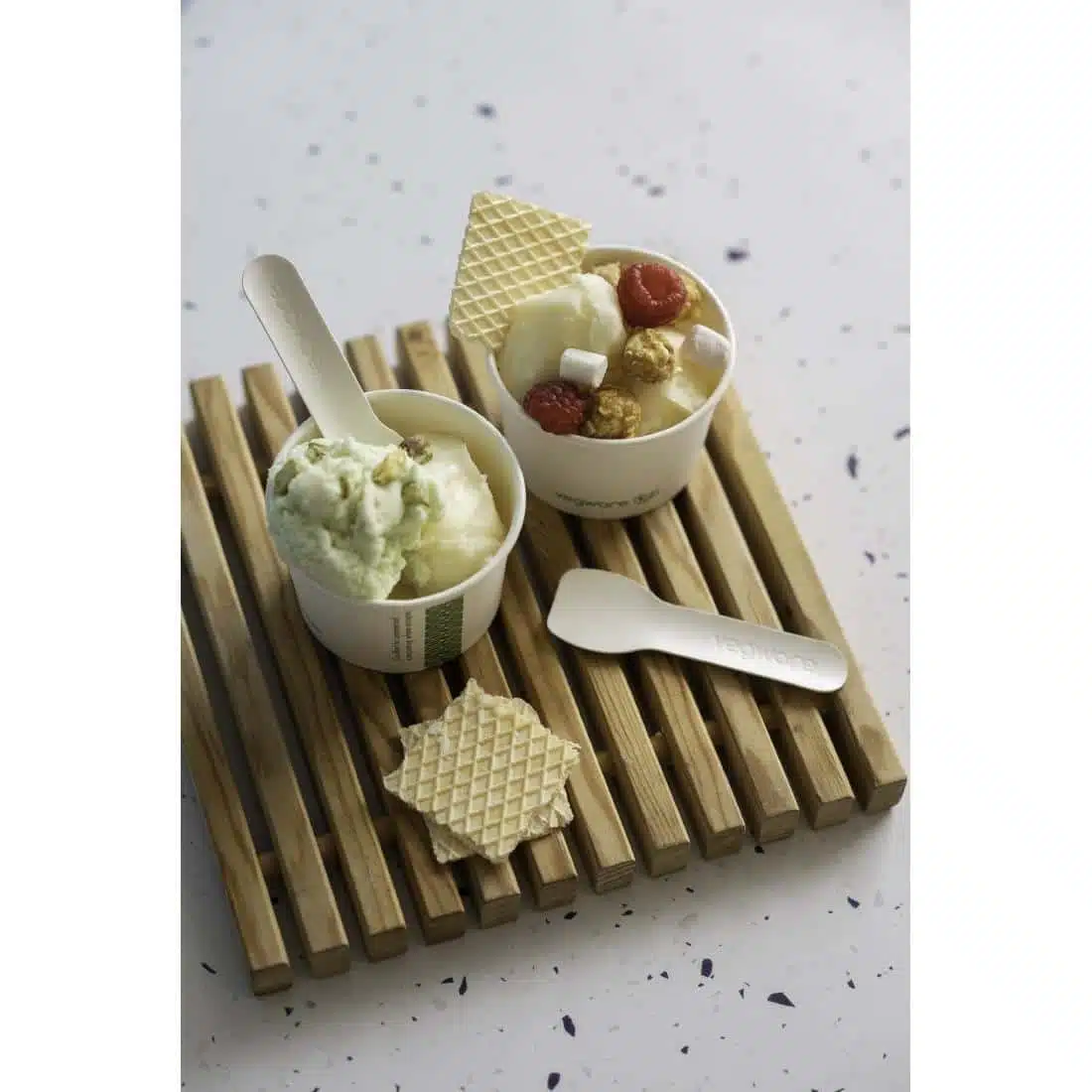 Vegware Paper Ice-Cream Spoon (Pack of 2000) - Image 2