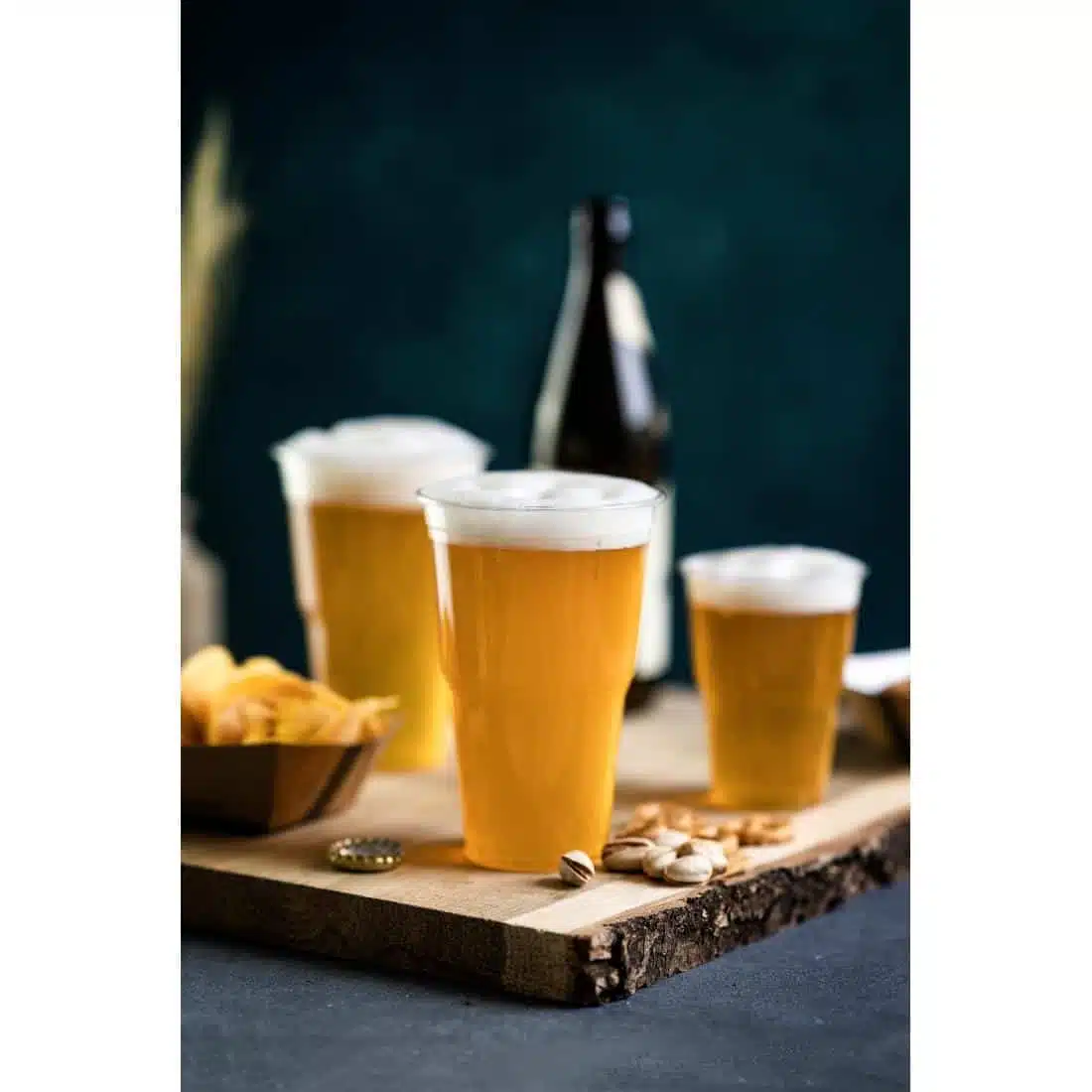 Vegware PLA Pint to Brim Cup UKCA/UKNI/CE-marked 96-Series (Pack of 1000) - Image 2