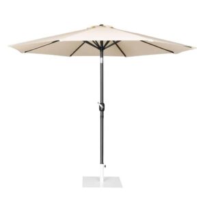 Bolero Seville Round Parasol 3m Diameter Cream
