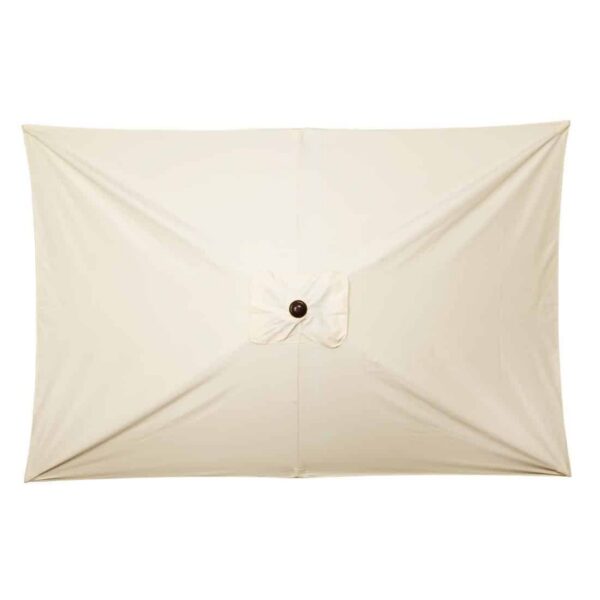 Bolero Seville Square Parasol 2x3m Cream - Image 3