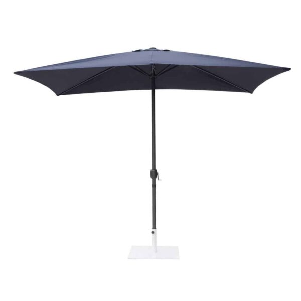 Bolero Seville Square Parasol 2x3m Navy Blue - Image 2